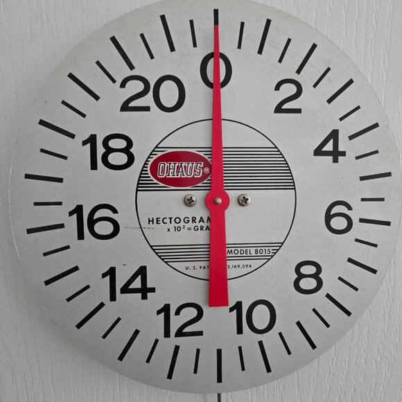 Ohaus Demonstration Size Dial Spring Scales Model 8015 - Picture 7 of 9